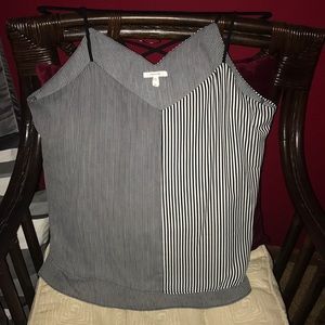 B&W Striped Tank